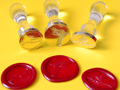 Carimbo de Cera Personalizado